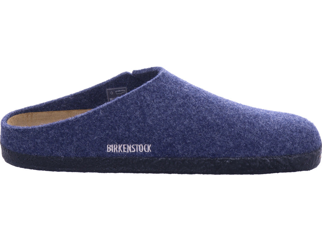 Birkenstock Herren Clog Zermatt Felt Dark Blue in blau