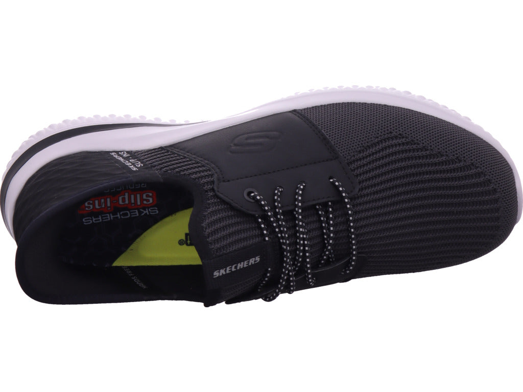 SKECHERS Herren Sneaker Delson in schwarz