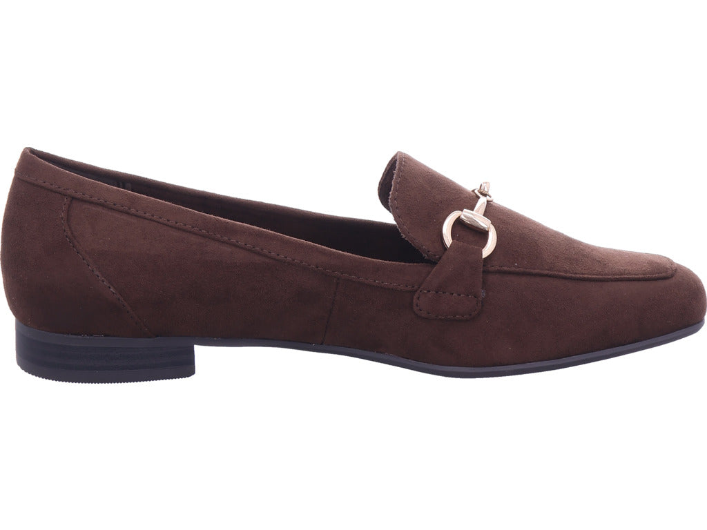 Marco Tozzi women's slippers in brown