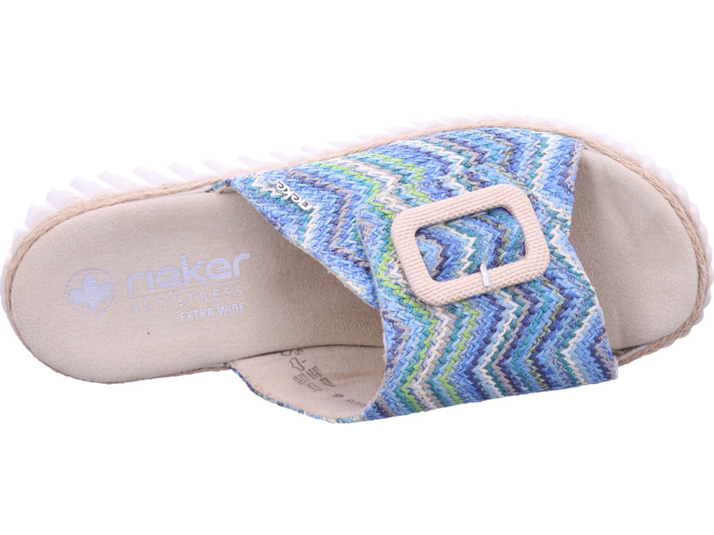 Rieker Damen  Fsk Damen Sandalen in blau