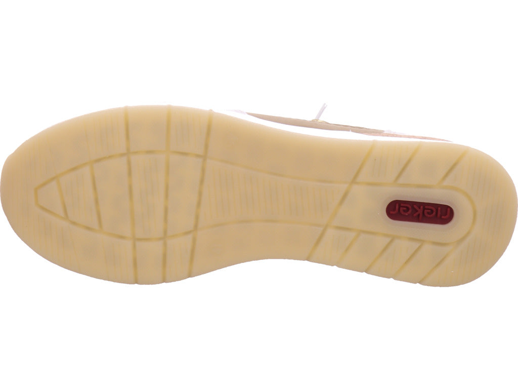 Rieker Damen Sneaker Fsk Damen Halbschuhe in weiß
