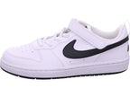 Nike Jungen Halbschuh Court Borough Low Recraft in weiß