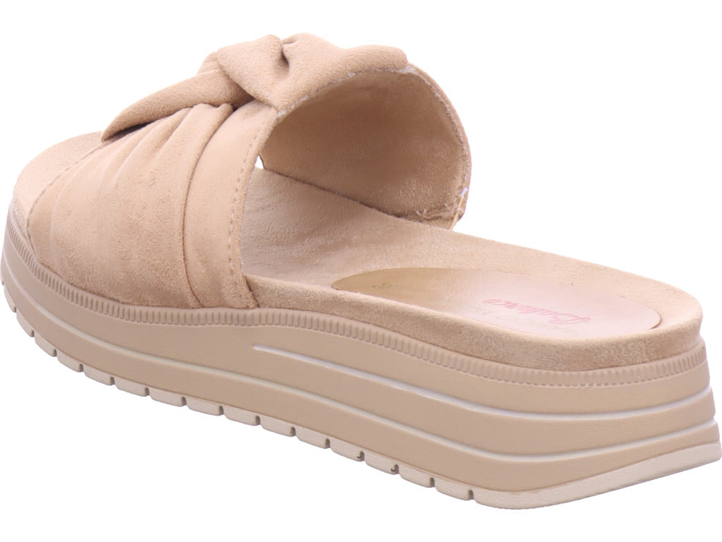 Marco Tozzi Damen Pantolette  in beige