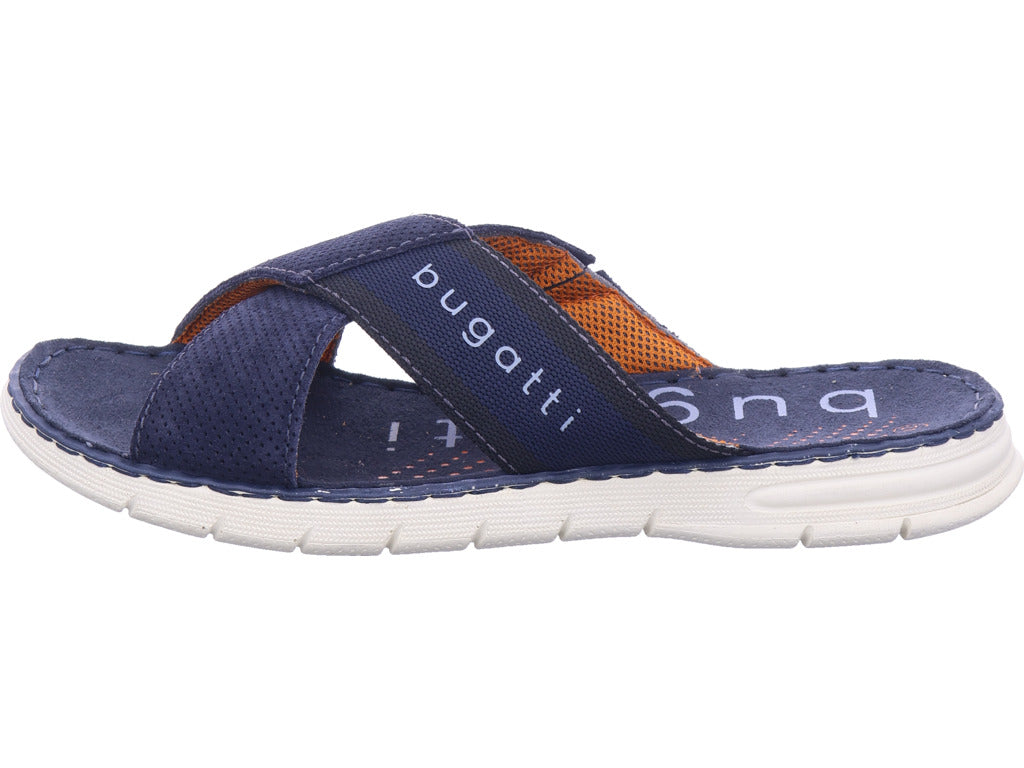 Bugatti Herren Pantolette  in blau