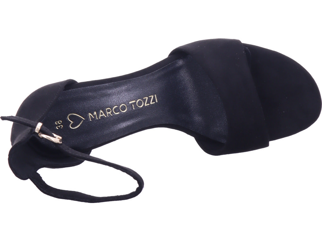 Marco Tozzi Damen Sandalette  in schwarz