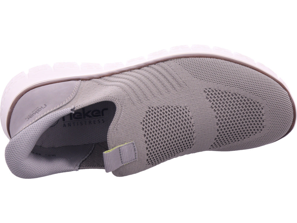 Rieker Herren Slipper Fsk Herren Halbschuhe in beige