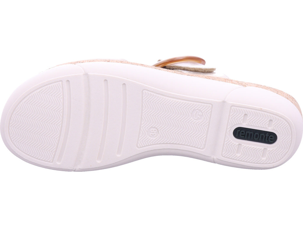Remonte Damen Pantolette Remonte Sandale in beige