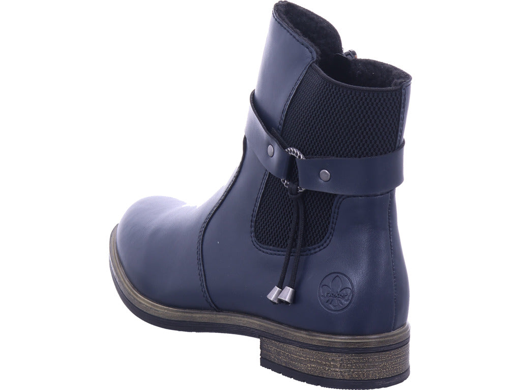 Rieker Damen  Hwk Damen Stiefel in blau