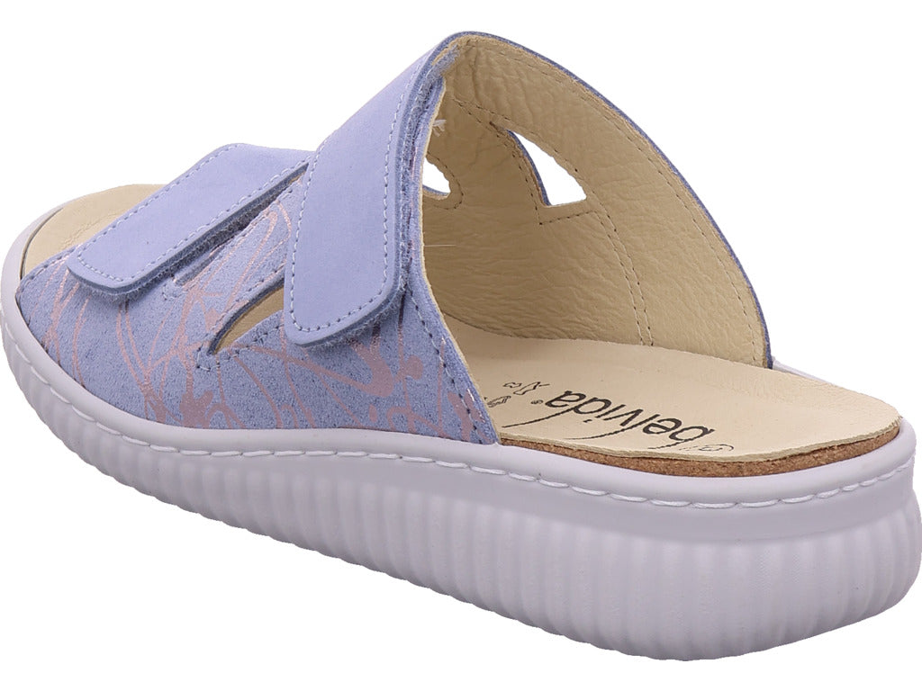 portina Damen Pantolette  in blau