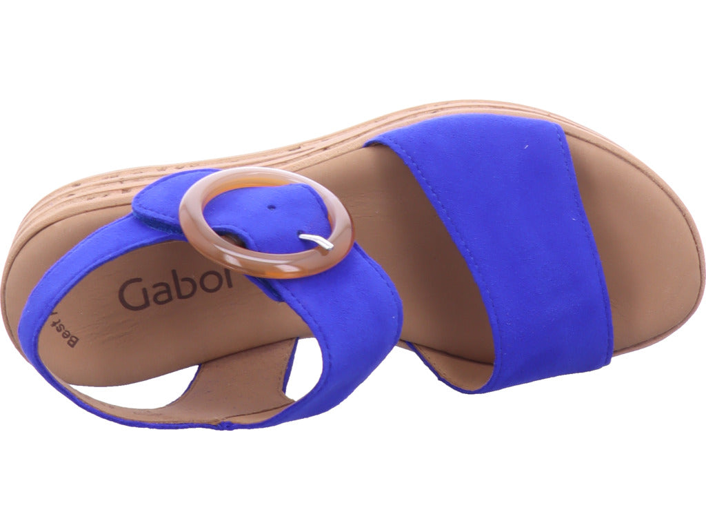 Gabor Damen Sandalette  in blau