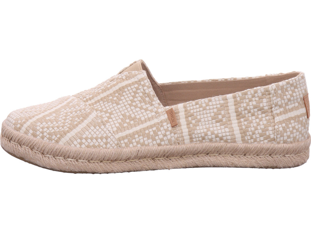 TOMS Damen Ballerina Alpargata Rope 2.0 in beige