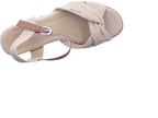 Tom Tailor Damen Sandalette  in beige