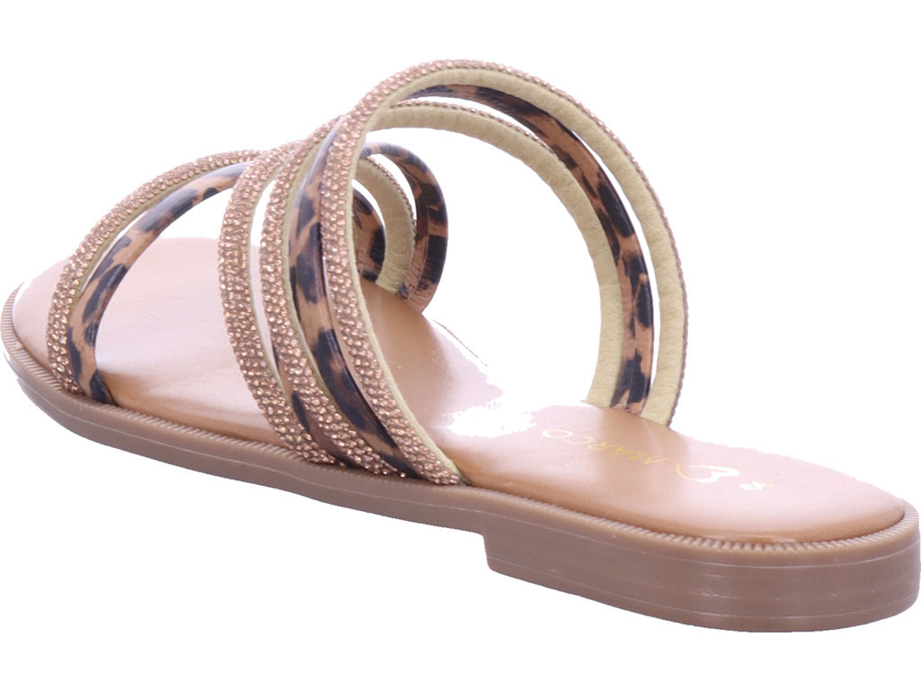 Marco Tozzi Damen Pantolette  in braun