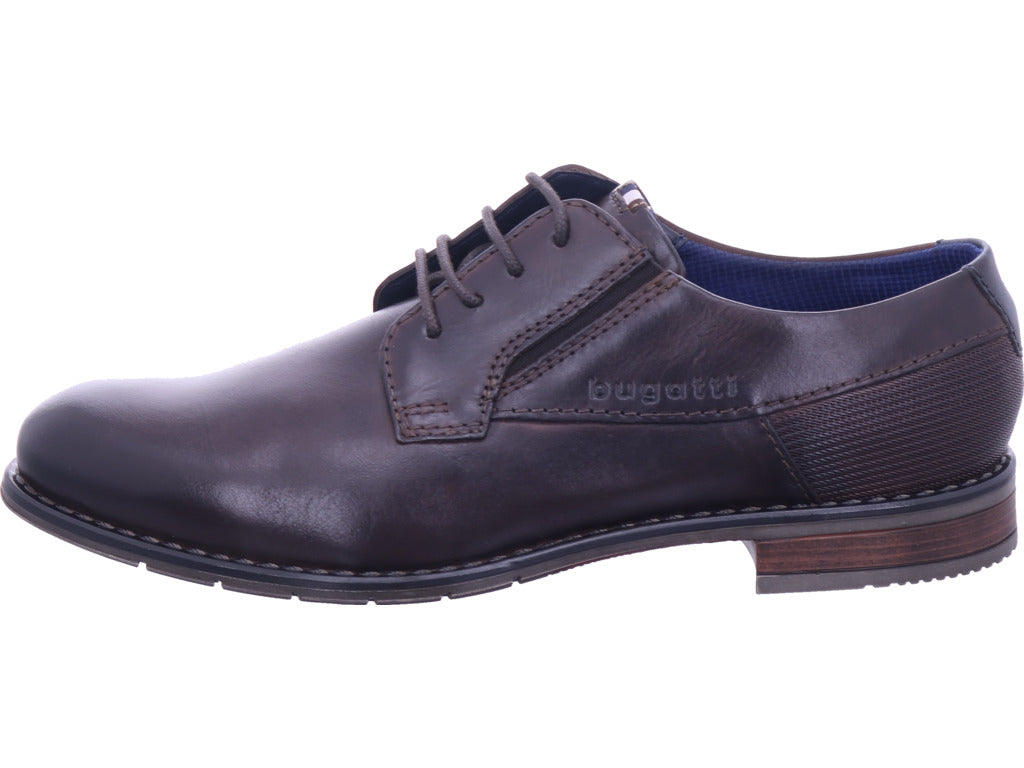 Pánské nízké boty Bugatti v hnědé barvě