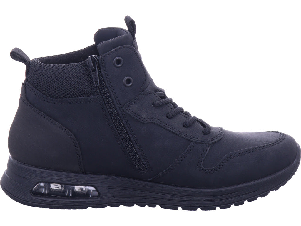 Rieker men's lace-up boots Hwk men's boots in black