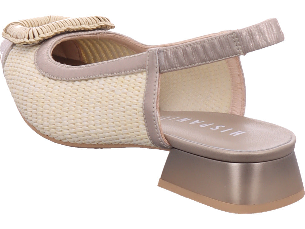 Hispanitas Damen Pump Menorca in beige