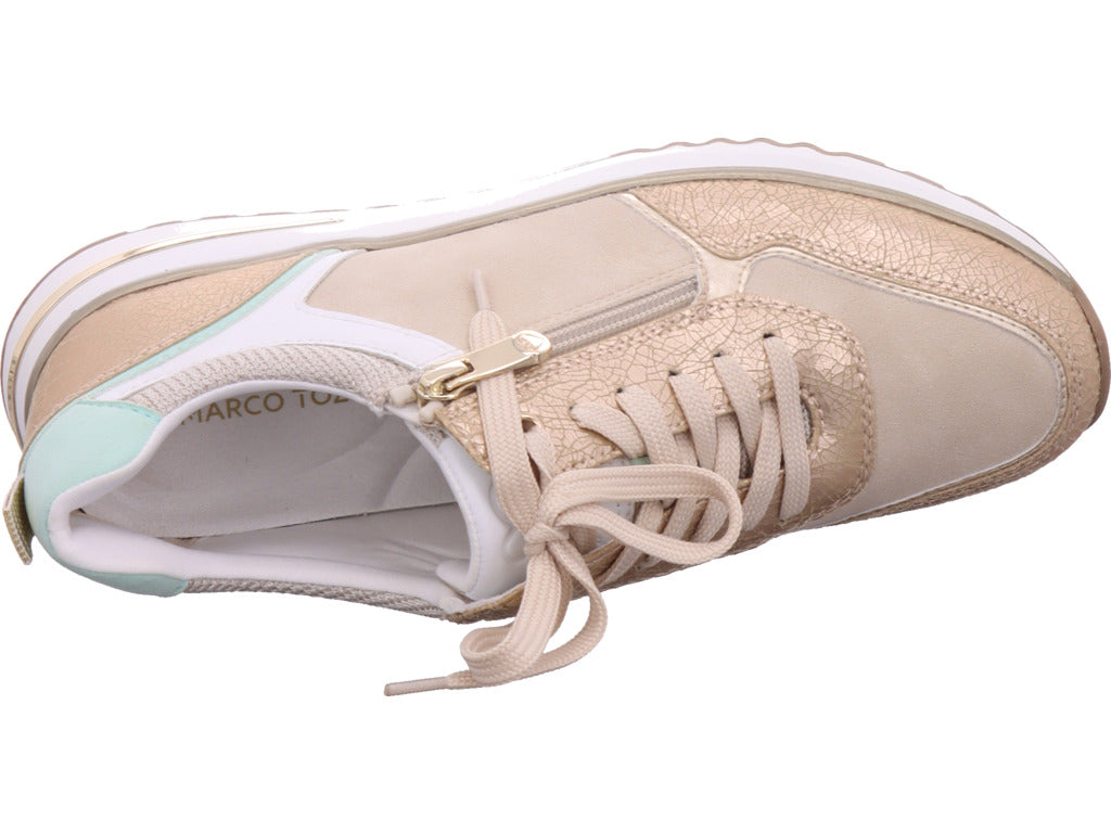 Marco Tozzi Damen Sneaker  in gold