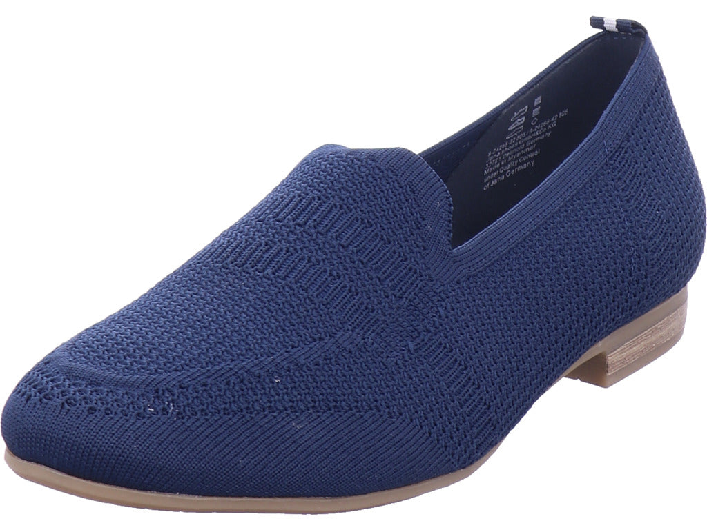 Jana Damen Slipper  in blau