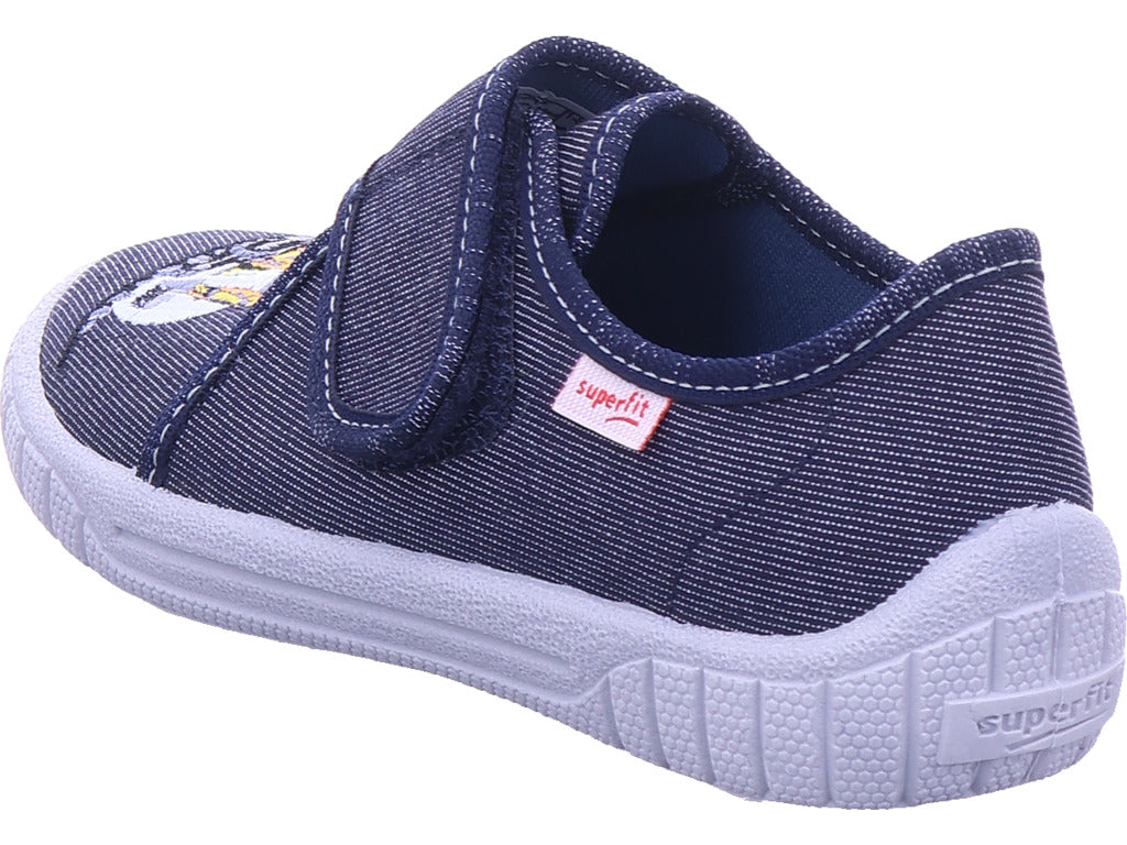 Legero boys' textile slippers \ Bill in blue