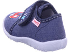 Superfit Jungen Hausschuh Hausschuh Textil \ Spotty in blau