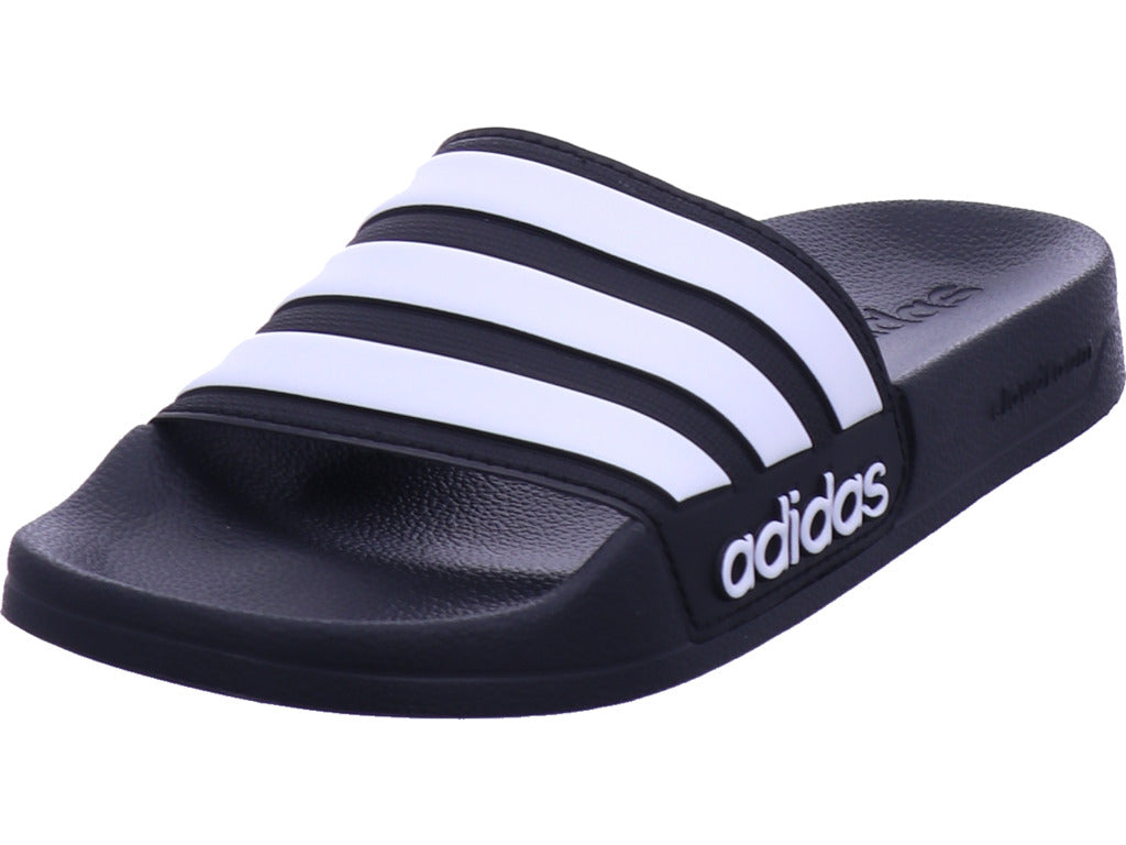 Adidas Unisex - Erwachsene Pantolette Adilette Shower in schwarz