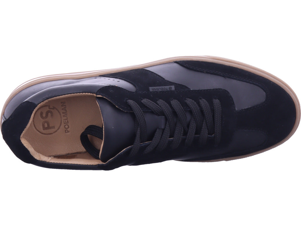 Poelman B.V. Herren Halbschuh  in schwarz