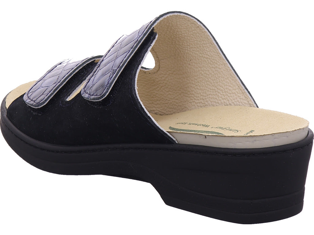 algamare Damen Sabot  in blau