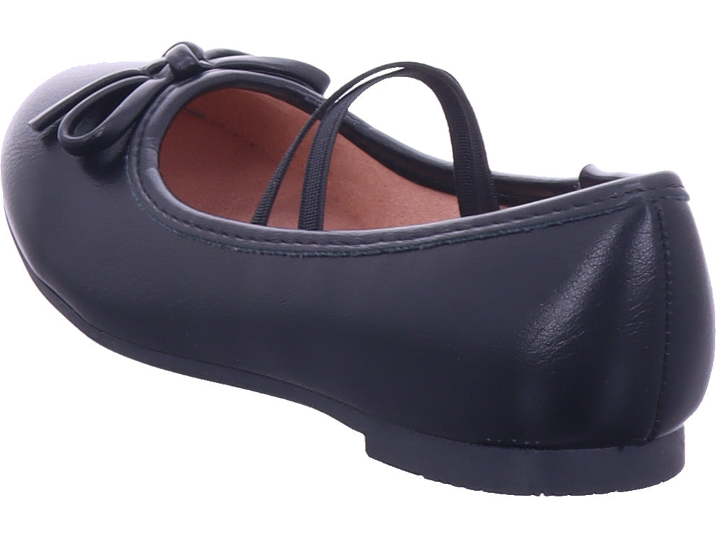 Planet Footwear Mädchen Ballerina  in schwarz