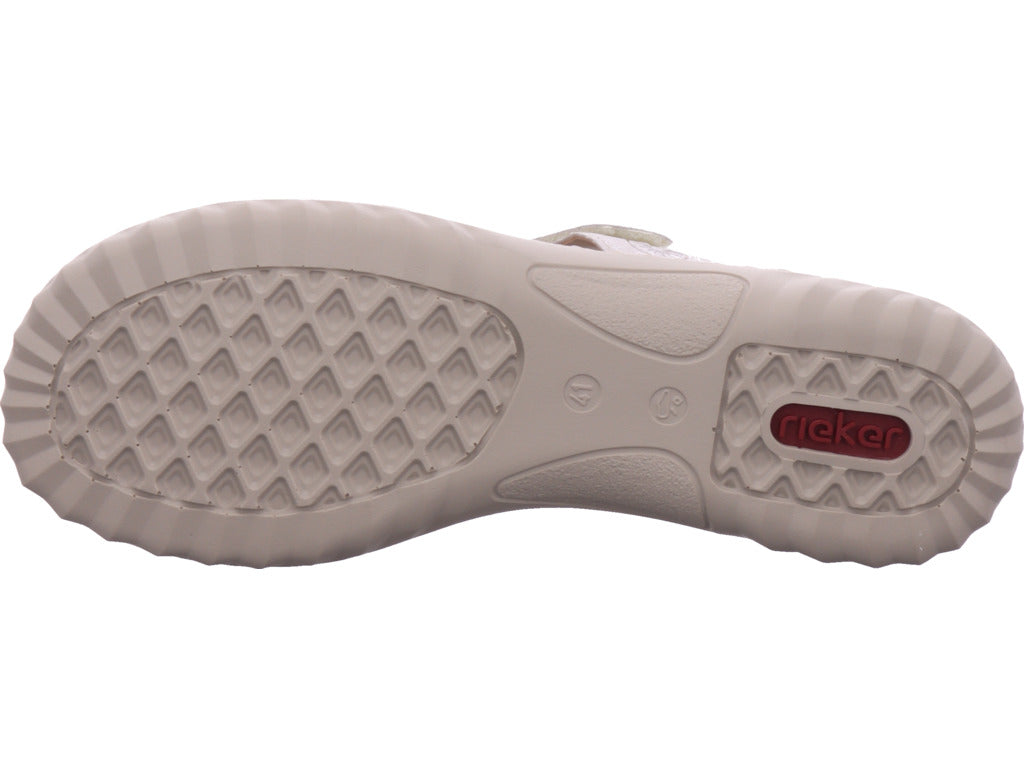 Rieker Damen  Fsk Damen Sandalen in grau