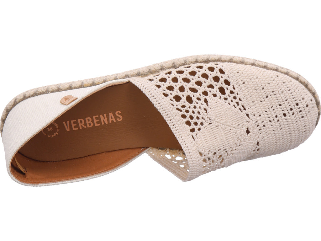 Verbenas Damen Slipper  in weiß