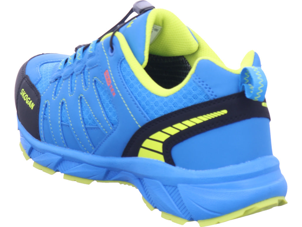 Pánské turistické boty Skogan v modré barvě