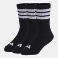 Chlapecké ponožky Adidas Sock 3S KD Crw 3P v černé barvě