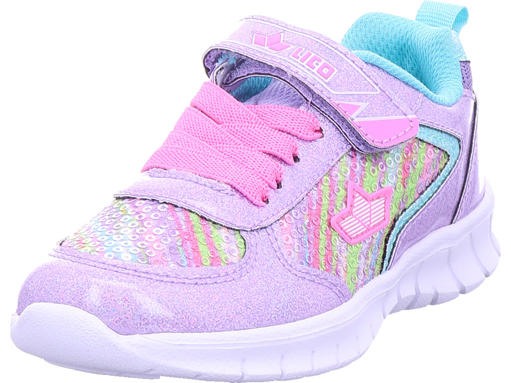 Lico girls' sneakers Fenja Vs in purple