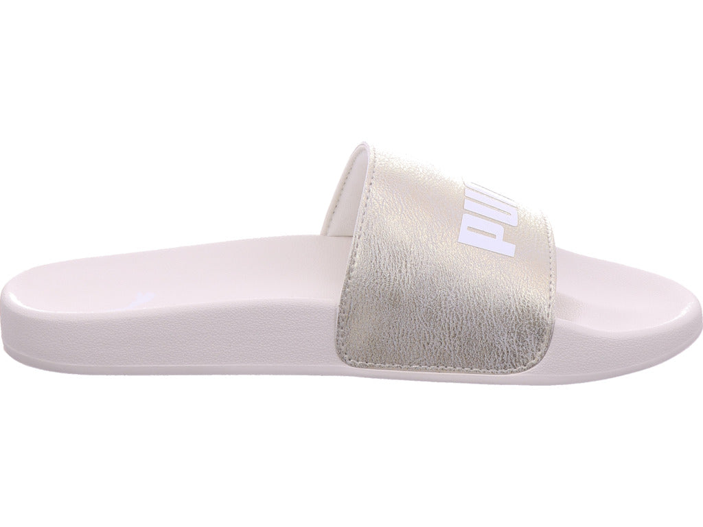 Puma Damen Badeschuh Leadcat 2.0 Metallic Whisper in gold