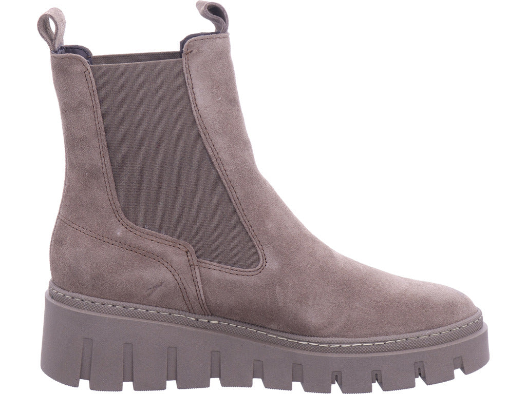 Dámské kozačky Tamaris v béžové barvě