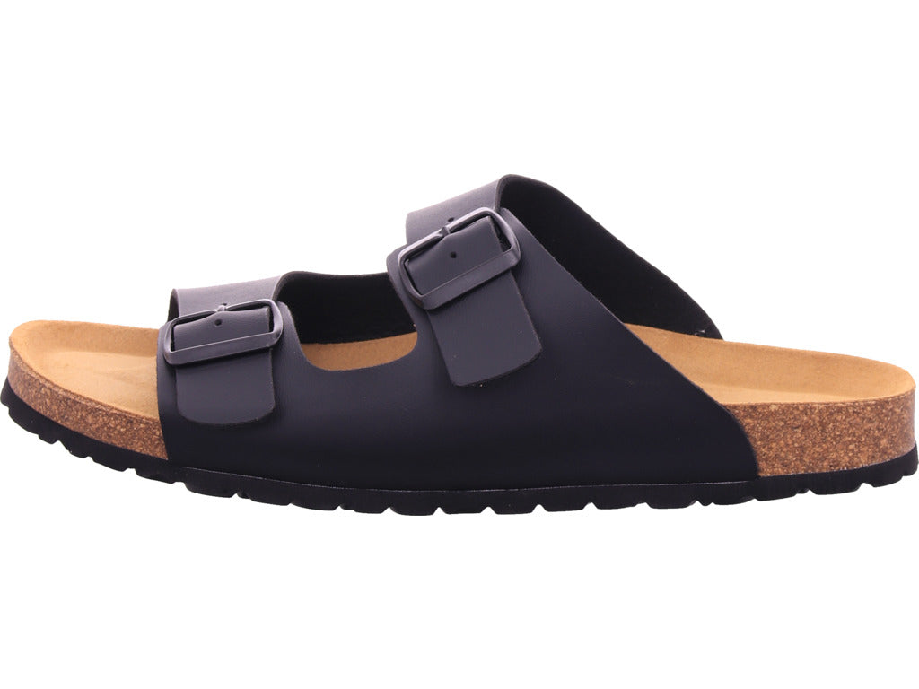 Canadian John Herren Pantolette Weichtritt in schwarz