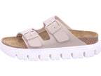 Birkenstock women's Arizona Pap Chunky in beige