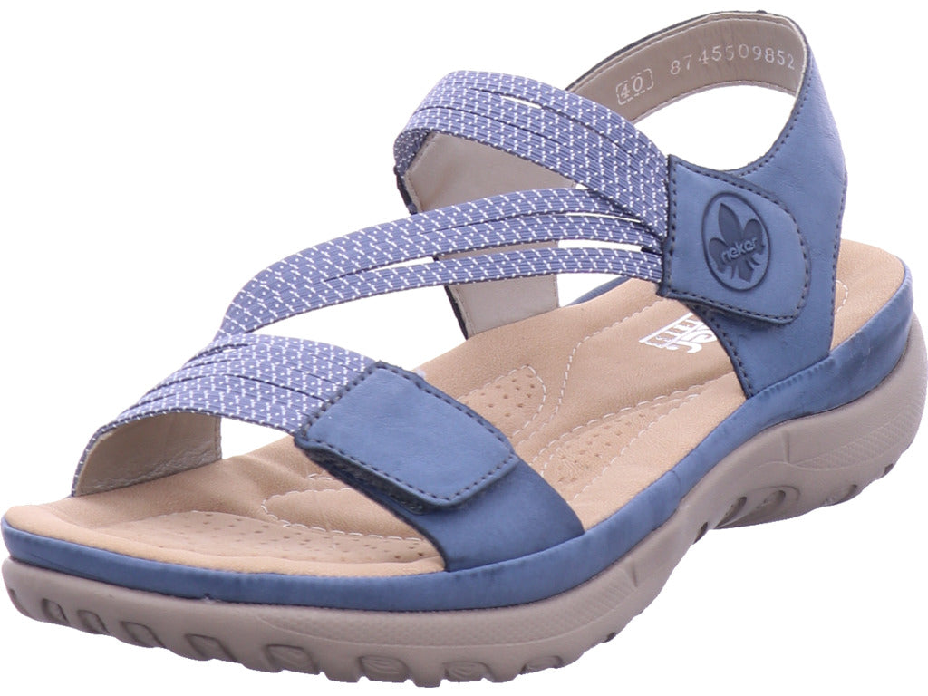 Rieker Damen  Fsk Damen Sandalen in blau