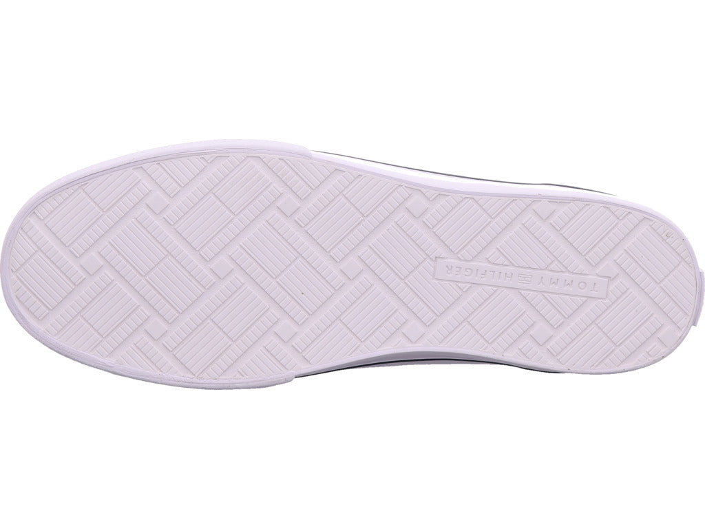 Tommy Hilfiger Damen Sneaker Th Chic Low Profile Vulc in weiß