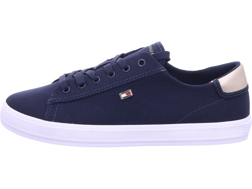 Tommy Hilfiger Damen Textilschuh Lace Up Sneaker in blau