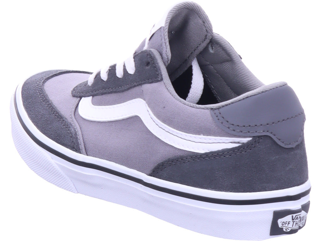 Vans Jungen  Brooklyn Ls in grau