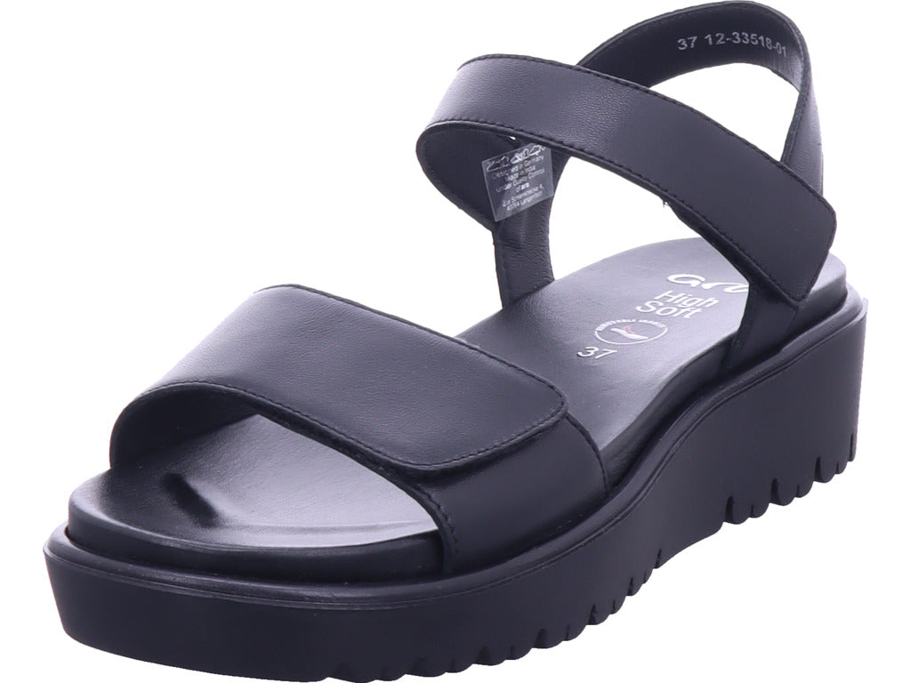 ara Damen Sandalette Bilbao in schwarz