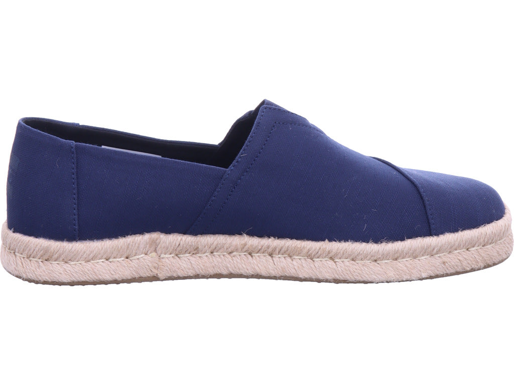 TOMS Herren Slipper Alpargata Rope 2.0 in blau