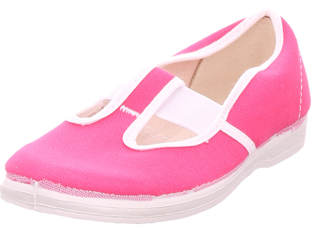 Beck Gymnas Mädchen Turnschuh 306 Basic Pink in rot