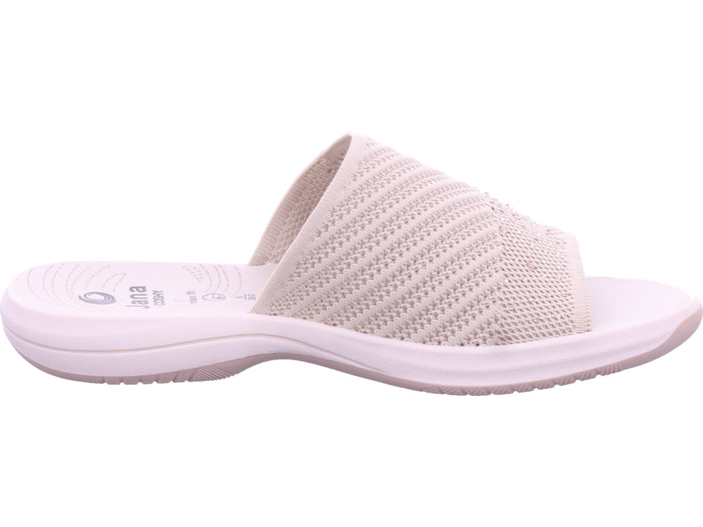 Jana Damen Pantolette M2726244 in beige