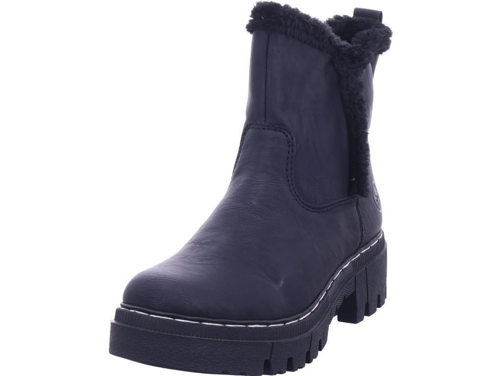 Rieker women's Hwk boots in black