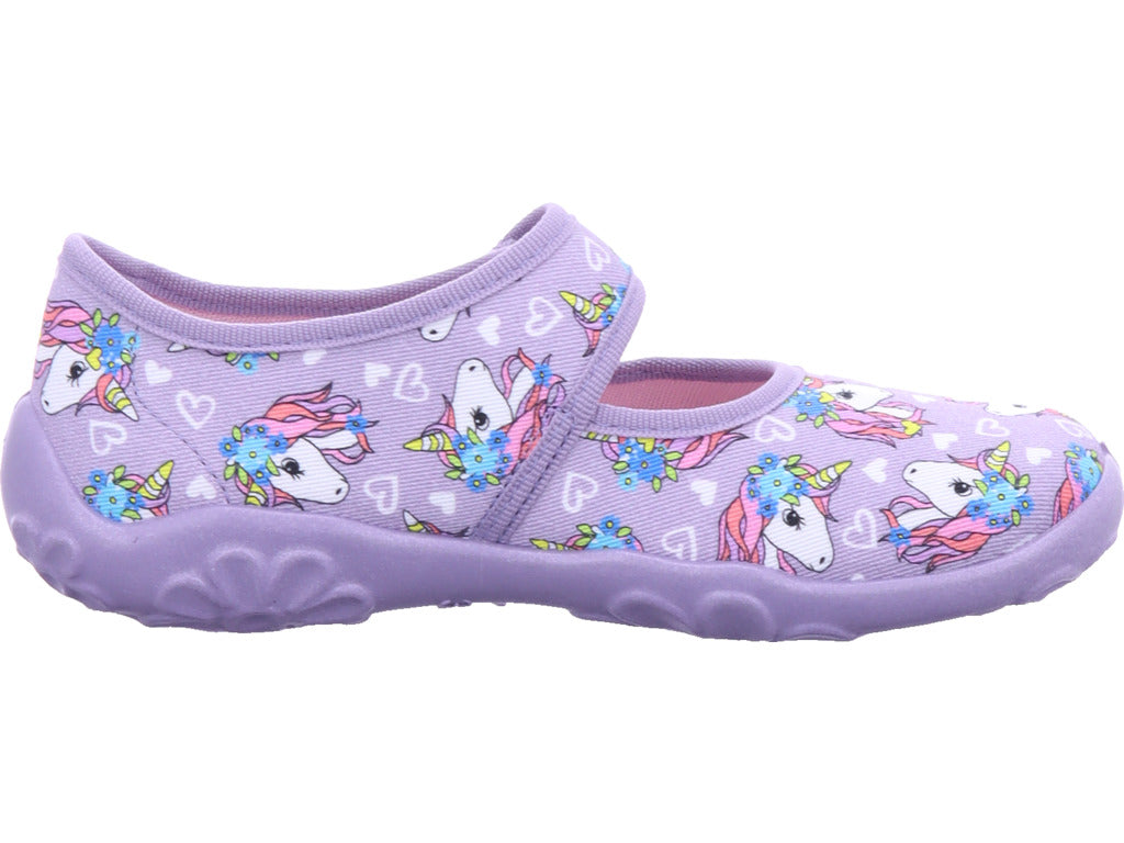 Superfit Mädchen Hausschuh Hausschuh Textil \ Bonny in lila