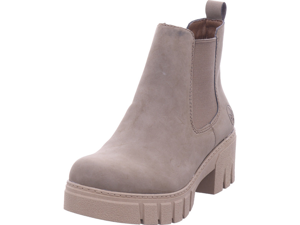 Rieker women's Hwk boots in beige
