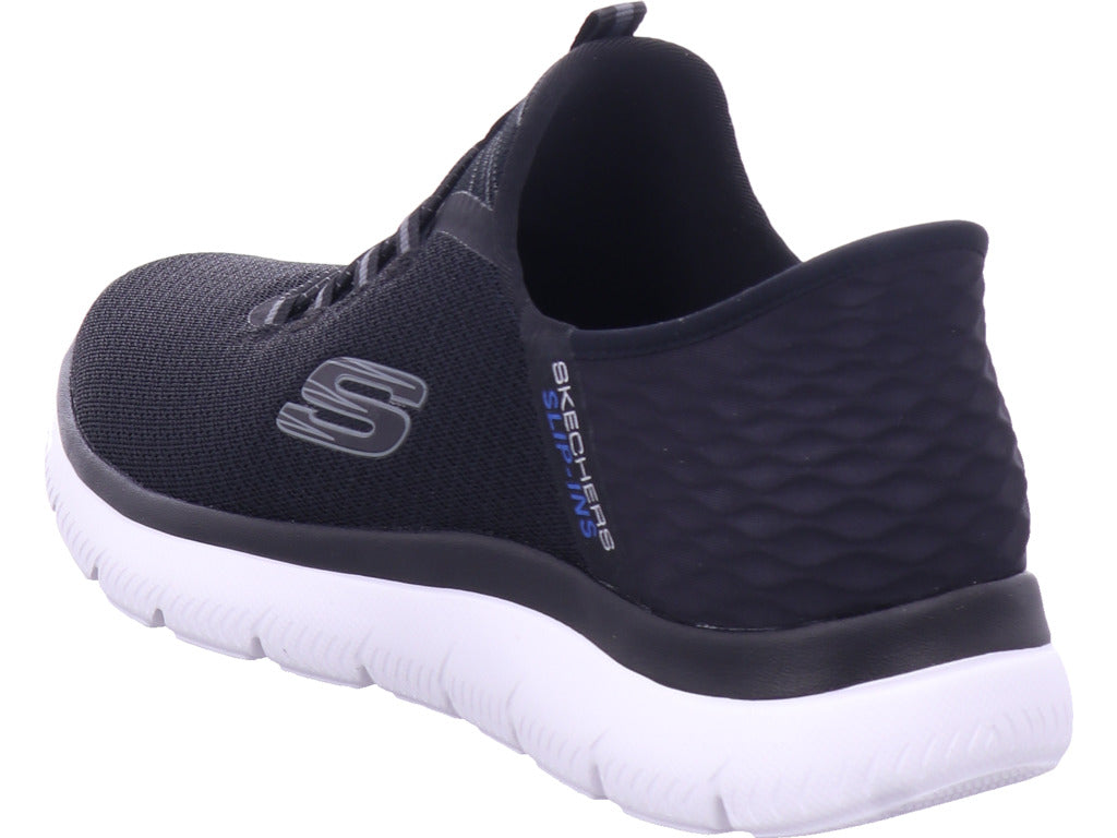 SKECHERS Herren Slipper  in schwarz