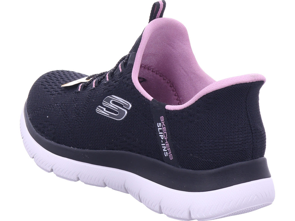 SKECHERS Damen   in schwarz